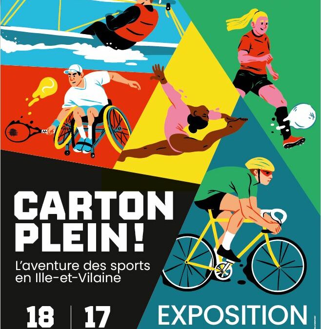 Carton Plein ! – Scénographie de l’exposition aux archives départementale d’Ille et Vilaine